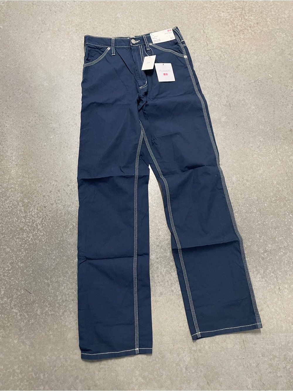 Uniqlo JW ANDERSON Navy Work Pants — W24